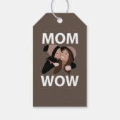 Moeder en kind Moeder Cadeaulabel (Achterkant)