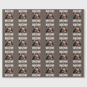 Moeder en kind Moeder Cadeaupapier (Vlak)