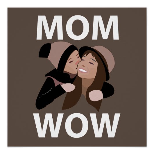 Moeder en kind Moeder Perfect Poster (Voorkant)