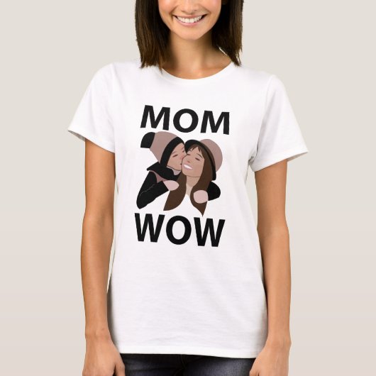 Moeder en kind Moeder T-shirt (Voorkant)