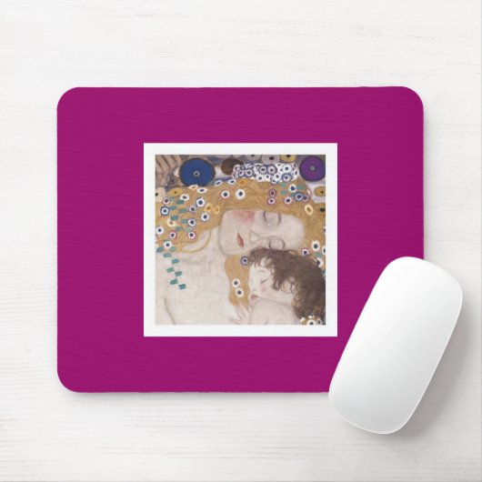 Moeder en kind muismat (Met muis)