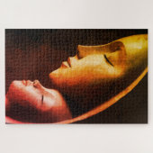 Moeder en Kind Muurkunst Legpuzzel (Horizontaal)