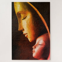 Moeder en Kind Muurkunst