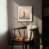 Moeder en Kind Muurkunst Poster