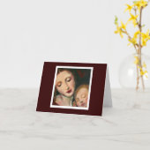 Moeder en Kind Notecard Kaart (Gele Bloem)