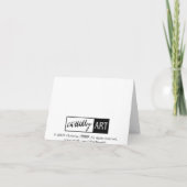 Moeder en Kind Notecard Kaart (Achterkant)