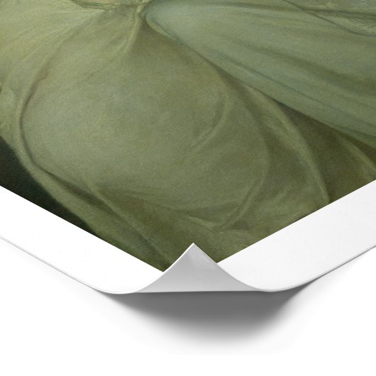 Moeder en kind (olie op doek) poster (Hoek)