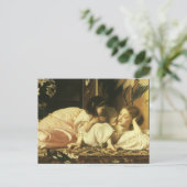 Moeder en kind (ook bekend als Cherries) van Lord  Briefkaart (Staand voorkant)