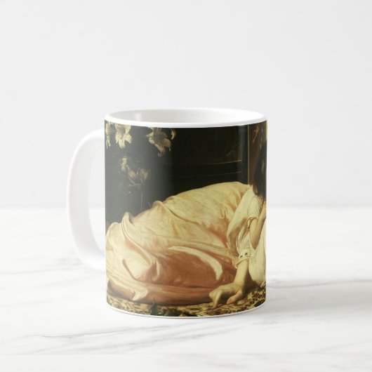 Moeder en kind (ook bekend als Cherries) van Lord  Koffiemok (Voorkant links)