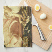 Moeder en kind (ook bekend als Cherries) van Lord  Theedoek (Quarter Fold)