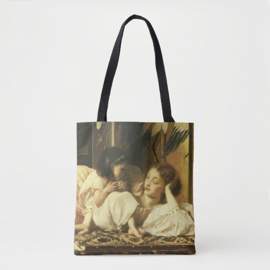 Moeder en kind (ook bekend als Cherries) van Lord  Tote Bag (Voorkant)