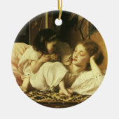 Moeder en Kind (ook bekend als Kersen) van Lord Le Keramisch Ornament (Voorkant)