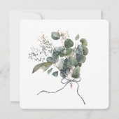 Moeder en kind op wit Baby shower Kaart (Achterkant)