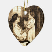  moeder en kind Ornament (Links)