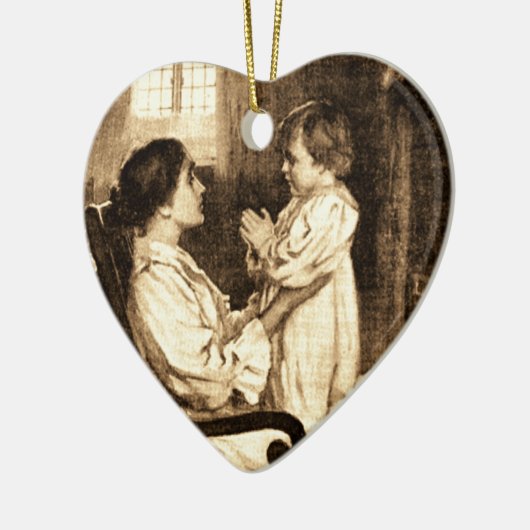  moeder en kind Ornament (Links)