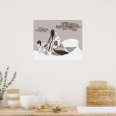 Moeder en kind poster (Keuken)