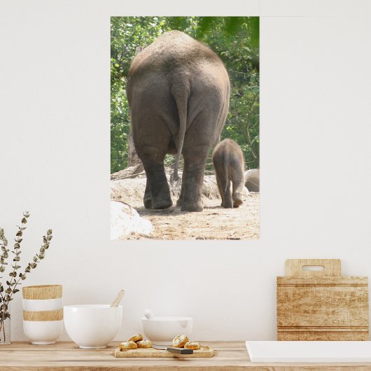 Moeder en kind poster (Keuken)