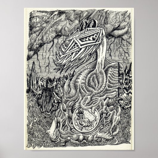 Moeder en kind  poster (Voorkant)