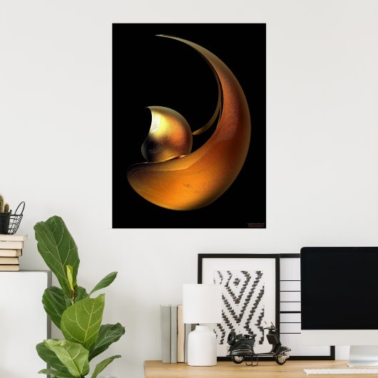 Moeder en kind poster (Thuiskantoor)