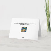 Moeder en kind puppy Note Kaart Boston Terrier (Achterkant)