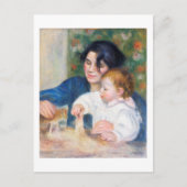 Moeder en kind, Renoir Briefkaart (Voorkant)