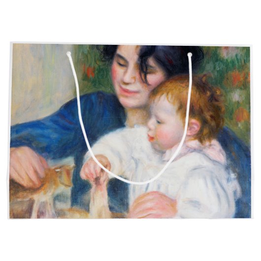 Moeder en kind, Renoir Groot Cadeauzakje (Achterkant)