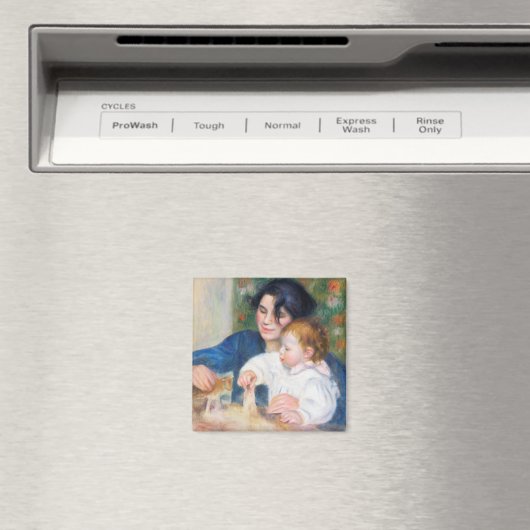 Moeder en kind, Renoir Magneet (Insitu (Vaatwasser))