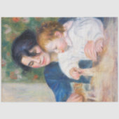 Moeder en kind, Renoir Tissuepapier (Voorkant)