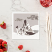 Moeder en kind servet (Insitu)