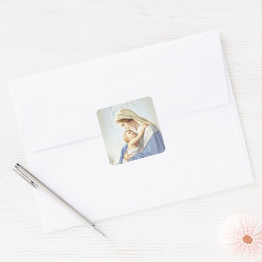 Moeder en Kind Sticker (Envelop)