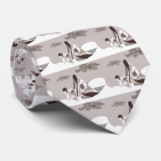 Moeder en kind stropdas (Opgerold)