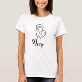 Moeder en kind T-shirt (Voorkant)