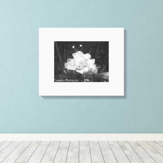 Moeder en kind uitgerekt canvas (Insitu (Houten vloer))