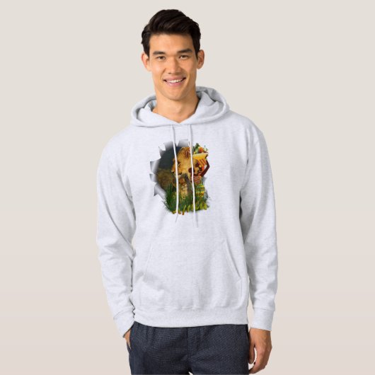 Moeder en kind van Afrika Hoodie (Voorkant volledig)