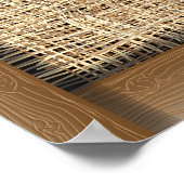 Moeder en kind van Afrika Poster (Hoek)