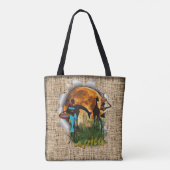 Moeder en kind van Afrika Tote Bag (Achterkant)
