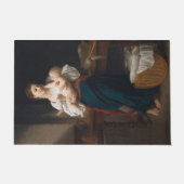 Moeder en Kind (van Bouguereau) Deurmat (Voorkant)