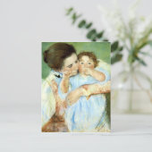 Moeder en kind van Cassatt Briefkaart (Staand voorkant)