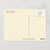 Moeder en kind van Cassatt Briefkaart (Achterkant)