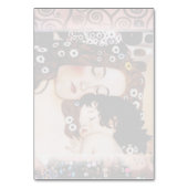 Moeder en kind van Gustav Klimt Collage Kaart (Achterkant)