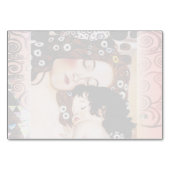 Moeder en kind van Gustav Klimt Collage Kaart (Achterkant)