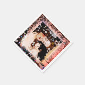 Moeder en kind van Gustav Klimt Collage Servetten (Hoek)