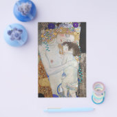 Moeder en kind van Gustav Klimt Flyer (Enkel)