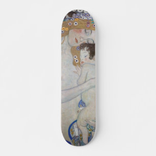 Moeder en kind van Gustav Klimt Persoonlijk Skateboard