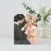  moeder en kind van Jessie Willcox Smith Briefkaart (Staand voorkant)