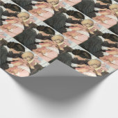  moeder en kind van Jessie Willcox Smith Cadeaupapier (Hoek)