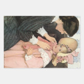 moeder en kind van Jessie Willcox Smith Inpakpapier Vel (Voorkant)
