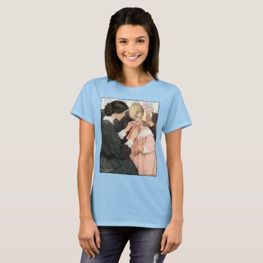  moeder en kind van Jessie Willcox Smith T-shirt (Voorkant volledig)