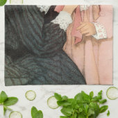  moeder en kind van Jessie Willcox Smith Theedoek (Gevouwen)