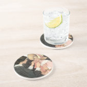  moeder en kind van Jessie Willcox Smith Zandsteen Onderzetter (Zijkant)